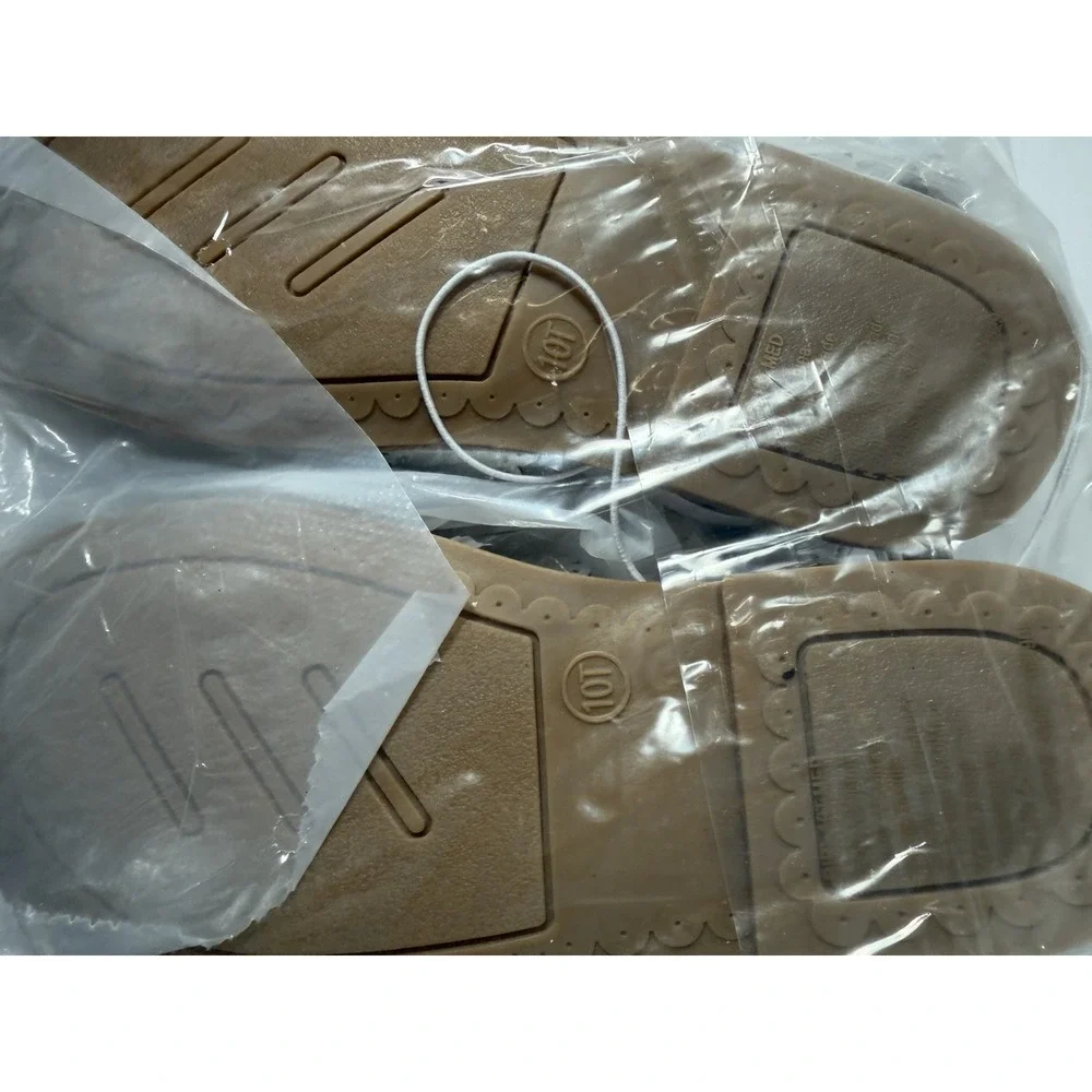 Jumping Beans Toddler Unisex Sandals Size 10 Toddler Silver